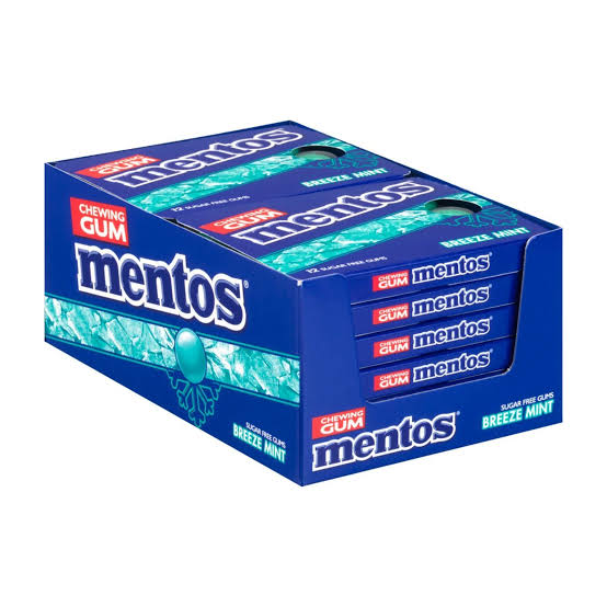 CHEWING-GUM MENTOS COUT BREEZE MINT